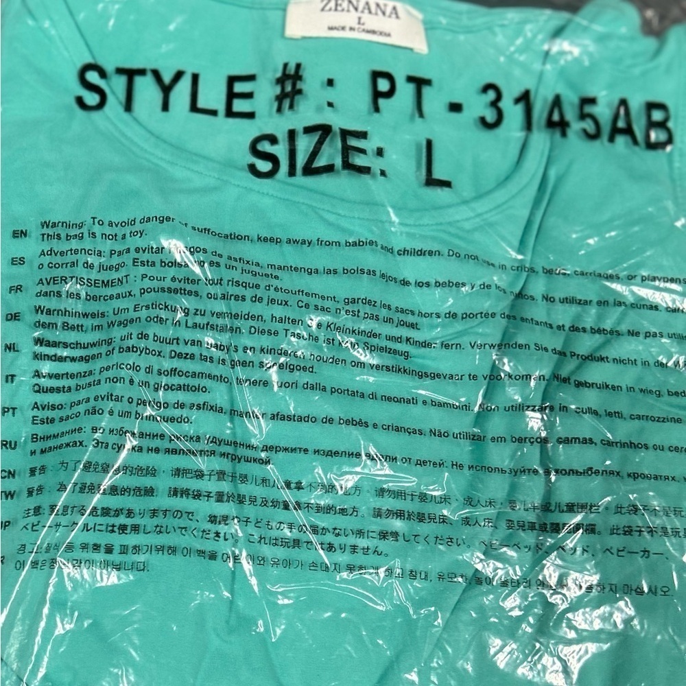 NIB Zenana BRUSHED DTY SLEEVELESS EMPIRE WAIST SHIRRING TOP - Picture 5 of 6